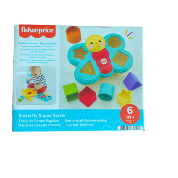 Fisher Price Butterfly Shape Sorter - Multicolour