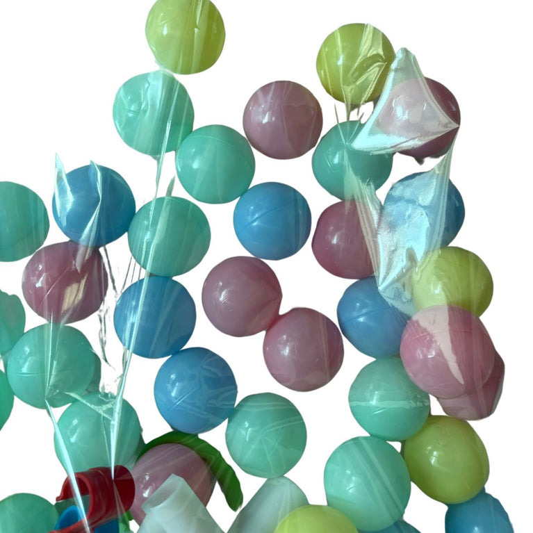 HOCC Plastic Playpen For Babies & Toddlers with Playmat - Large - Grey