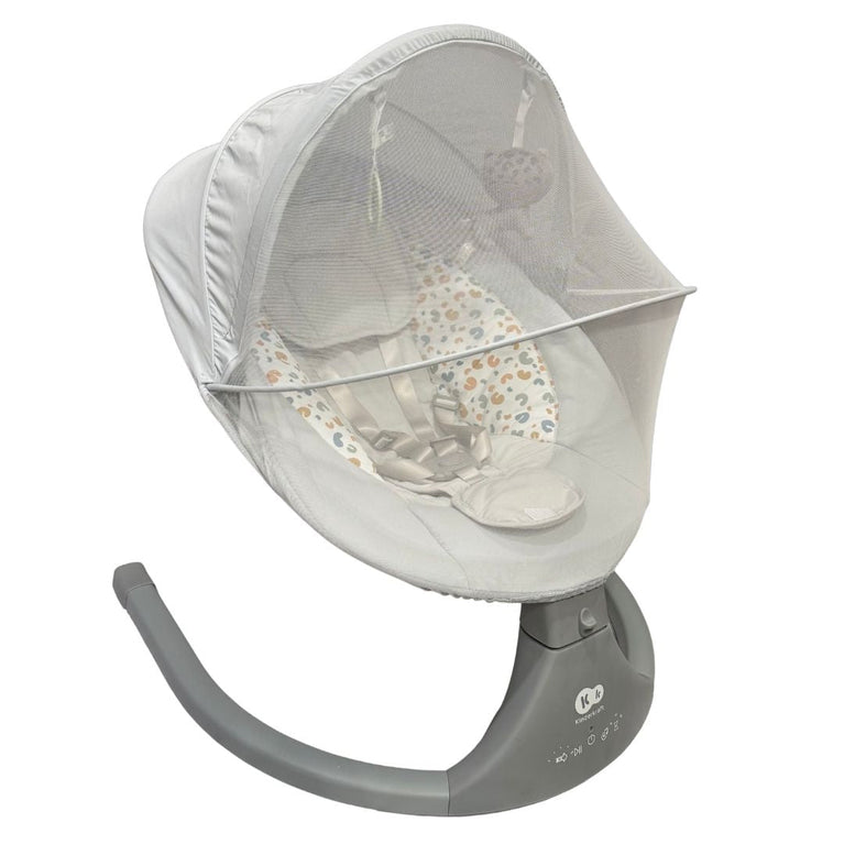 Kinderkraft 2 in 1 Lumi Electric Rocker Bouncer - Light Grey