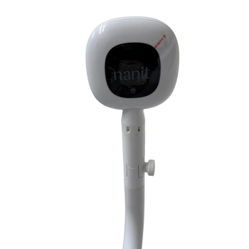 Nanit Pro Baby Monitor (N301)+ Floor Stand and Nanit Breathing Wear Band 0-3 months (Pebble Grey)