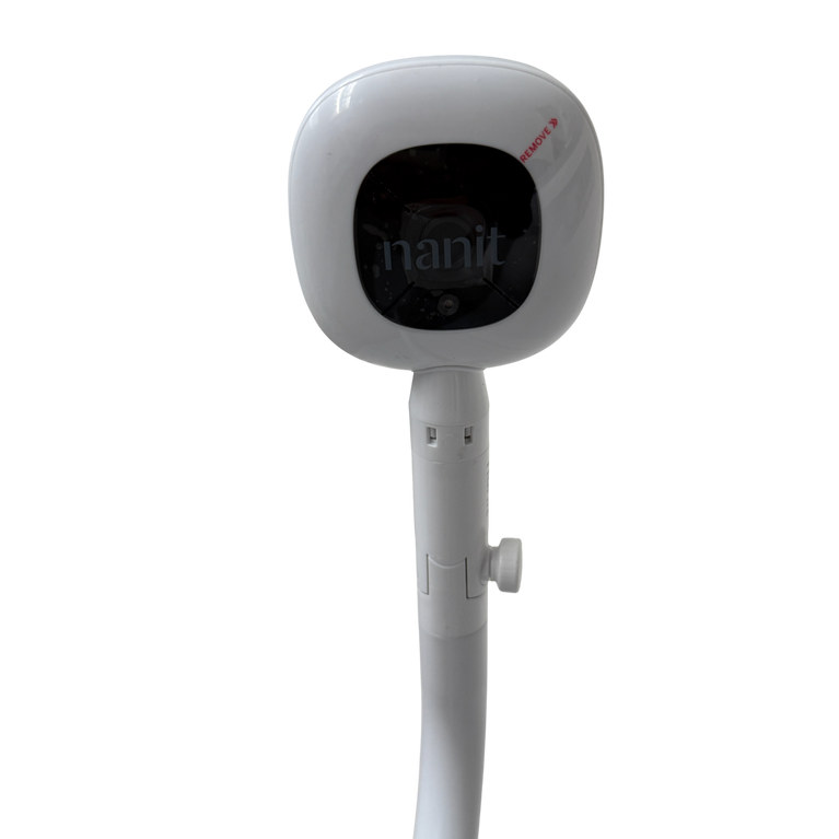 Nanit Pro Baby Monitor (N301)+ Floor Stand and Nanit Breathing Wear Band 0-3 months (Pebble Grey)