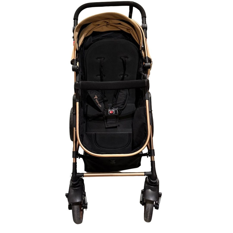Teknum Luxury 3-in-1 Pram Stroller - Khaki