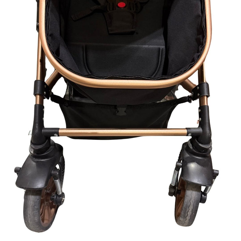 Teknum Luxury 3-in-1 Pram Stroller - Khaki