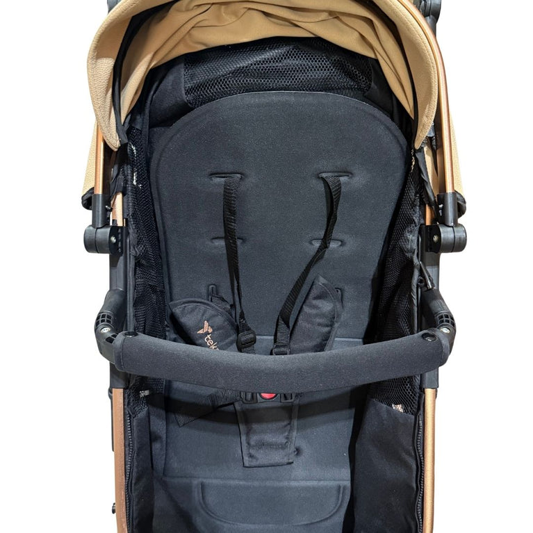 Teknum Luxury 3-in-1 Pram Stroller - Khaki
