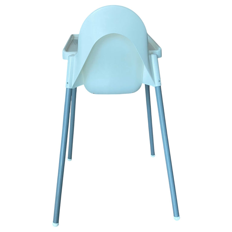 IKEA-Antilop-Highchair-with-Safety-Belt-+-Tray-White-&-Silver-4-6