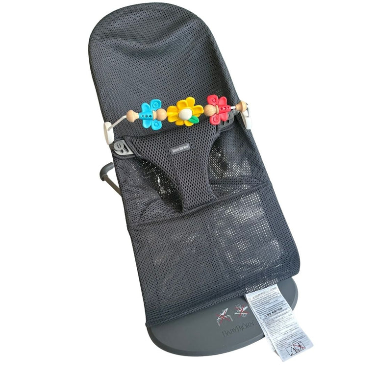 BabyBjörn Bouncer Bliss Mesh with Toybar- Anthracite