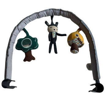 Nuna Leaf Grow with Toybar - Blush