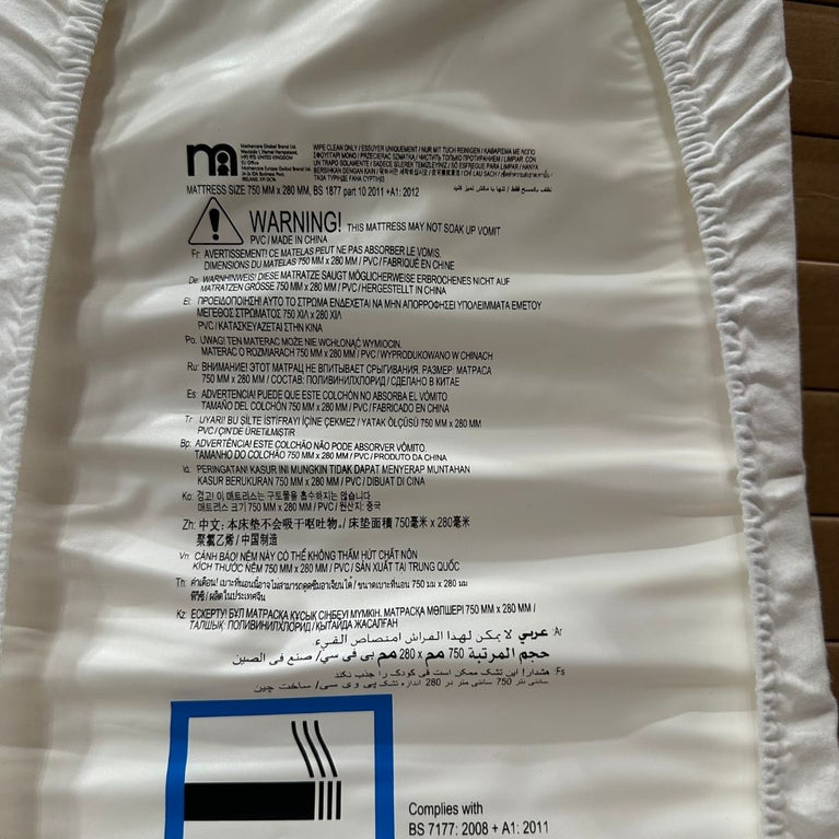 Mothercare Moses Basket for Newborns - Pink