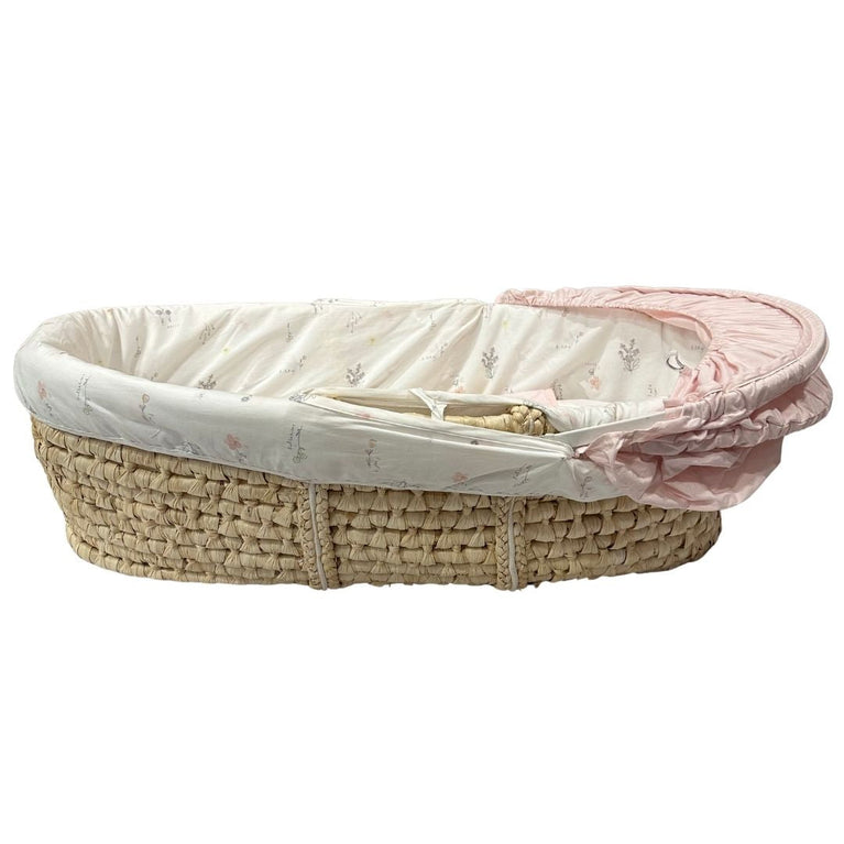 Mothercare Moses Basket for Newborns - Pink