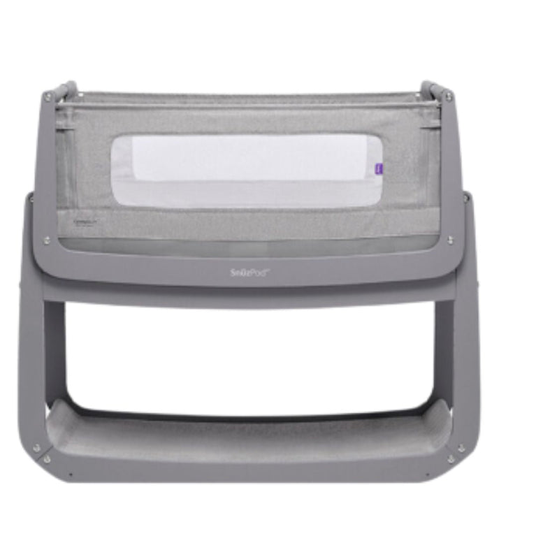 Snuzpod 4 Bedside Crib - Urban Grey