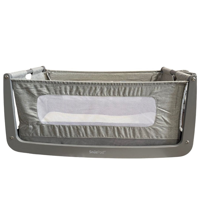 Snuzpod 4 Bedside Crib - Urban Grey