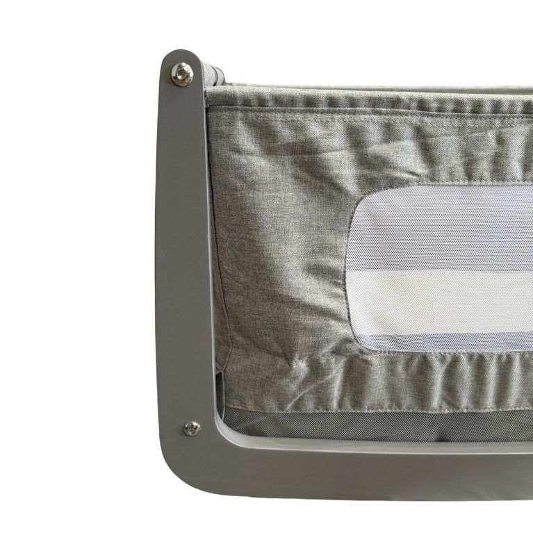 Snuzpod 4 Bedside Crib - Urban Grey