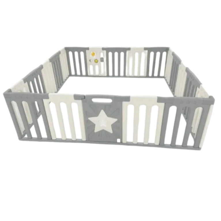 Bumble & Bird Baby Safety Large Star Design Playpen 12+2pcs