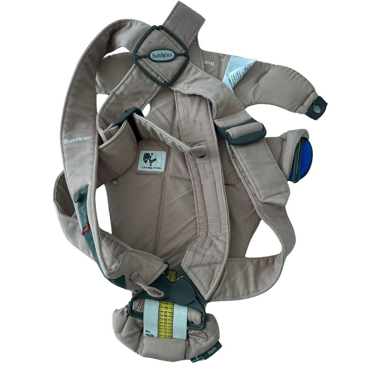BabyBjörn Baby Carrier Mini Woven - Dusty Pink