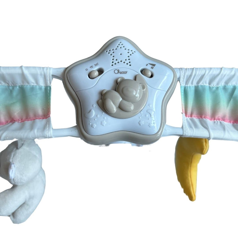 Chicco Rainbow Sky Cot Panel - Neutral