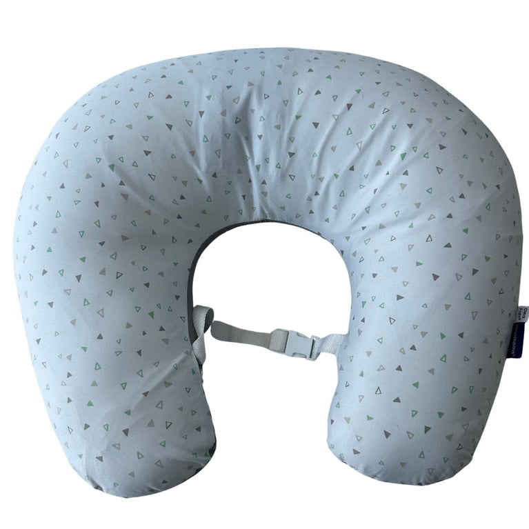 Clevamama ClevaCushion Nursing Pillow & Baby Nest - White