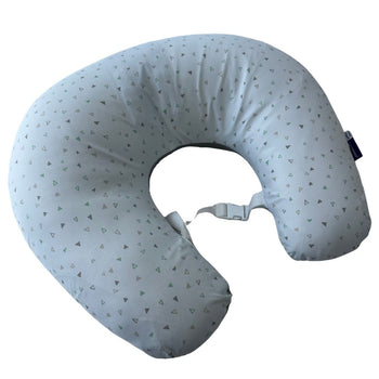 Clevamama ClevaCushion Nursing Pillow & Baby Nest - White