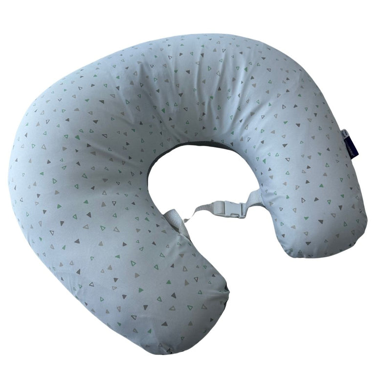 Clevamama ClevaCushion Nursing Pillow & Baby Nest - White