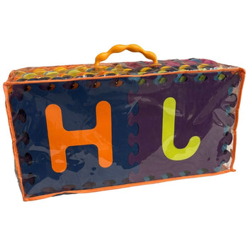 B Toys Alphabet Floor Mat (26 Interlocking & Removable Foam Tiles)