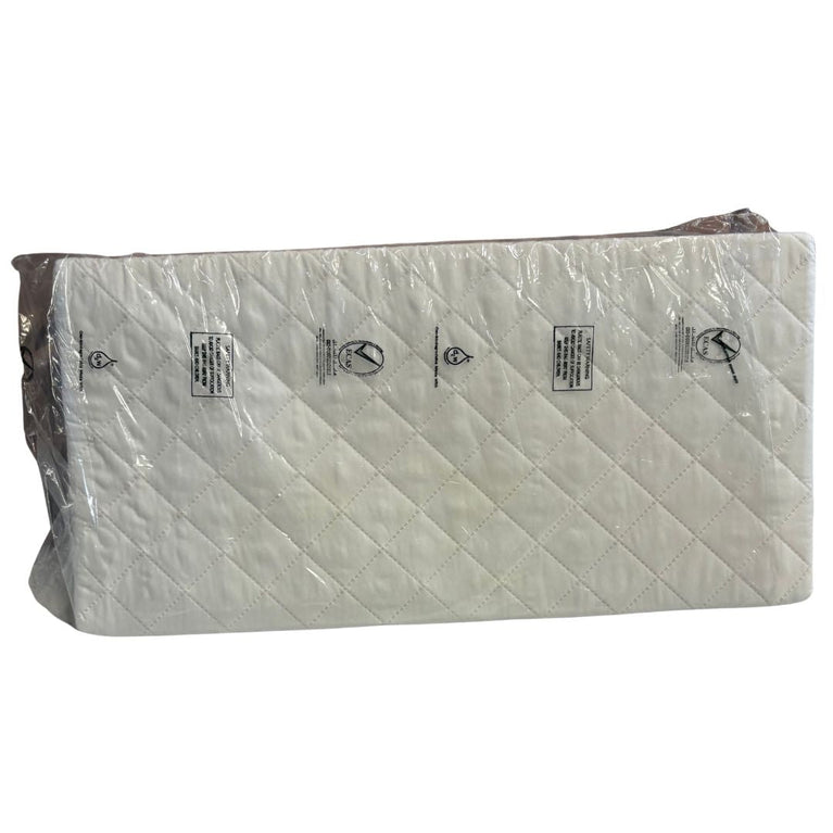 Moon Organic Universal Crib Wedge Pillow - White