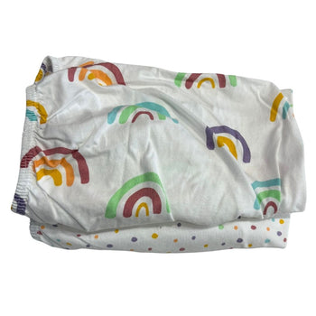 Snuz SnuzPod Crib Fitted Sheets Pack of 2 - Colour Rainbow