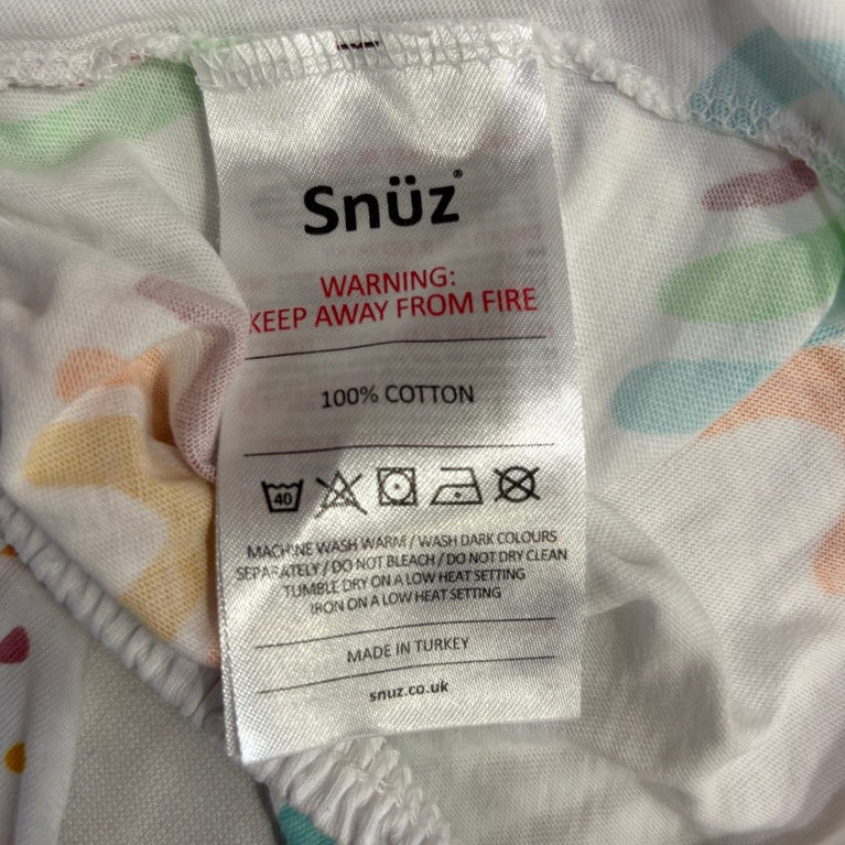 Snuz SnuzPod Crib Fitted Sheets Pack of 2 - Colour Rainbow