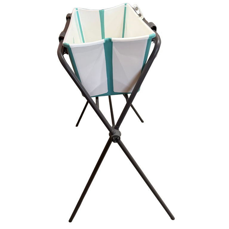 Stokke Flexi Bath with Stand - Aqua / White