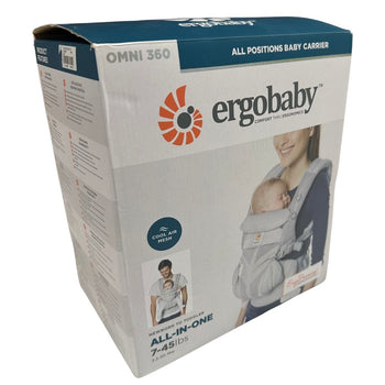 Ergobaby Omni 360 Cool Air Baby Carrier - Pearl Grey