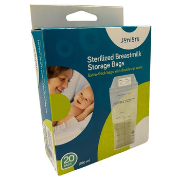 Juniors Sterilized Breast Milk Storage Bags - 20 pcs