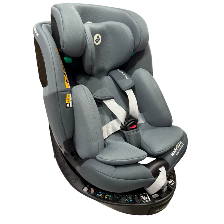 Maxi Cosi Emerald 360S With Base - Dual Tone Grey/Graphite