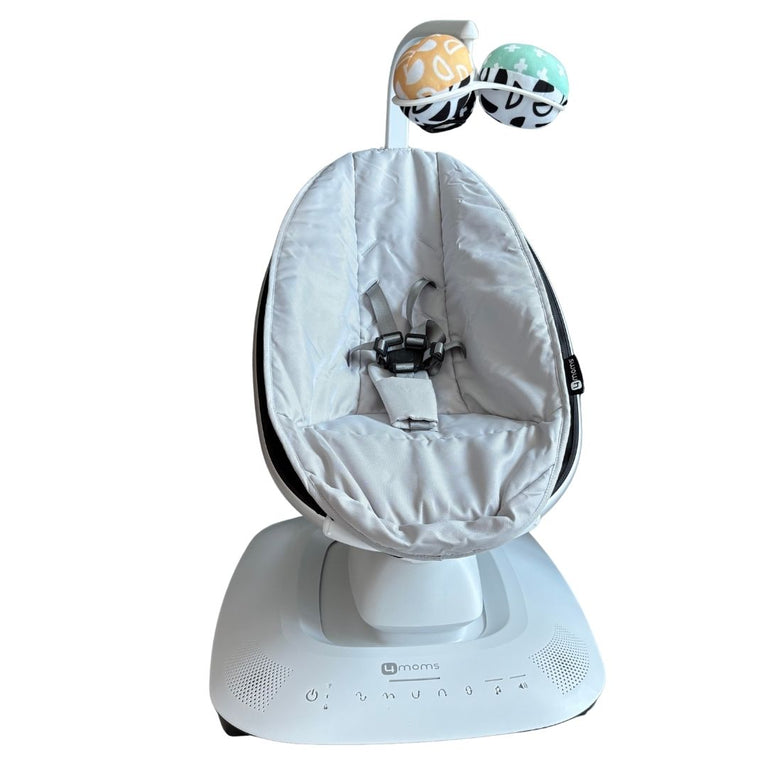 4moms MamaRoo 5.0 Multi-Motion Baby Swing with Insert - Grey