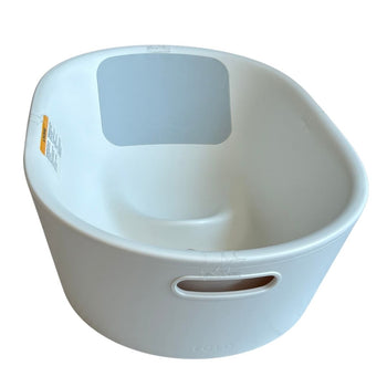 Lalo Bathtime Starter Kit - Modern Baby Bathtub, Rinse Cup & Spout Cover Bundle