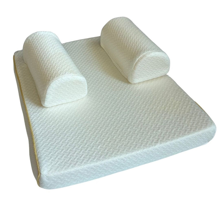 Moon Organic Breathable Sleep Positioner - White