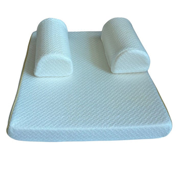 Moon Organic Breathable Sleep Positioner - White