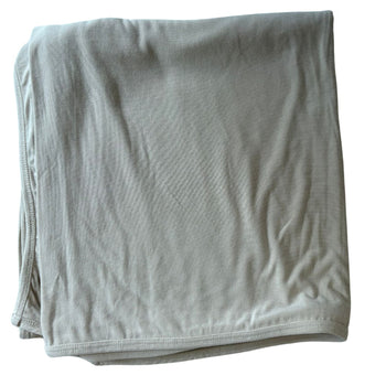 Mushie Stretchy Swaddle - Fog