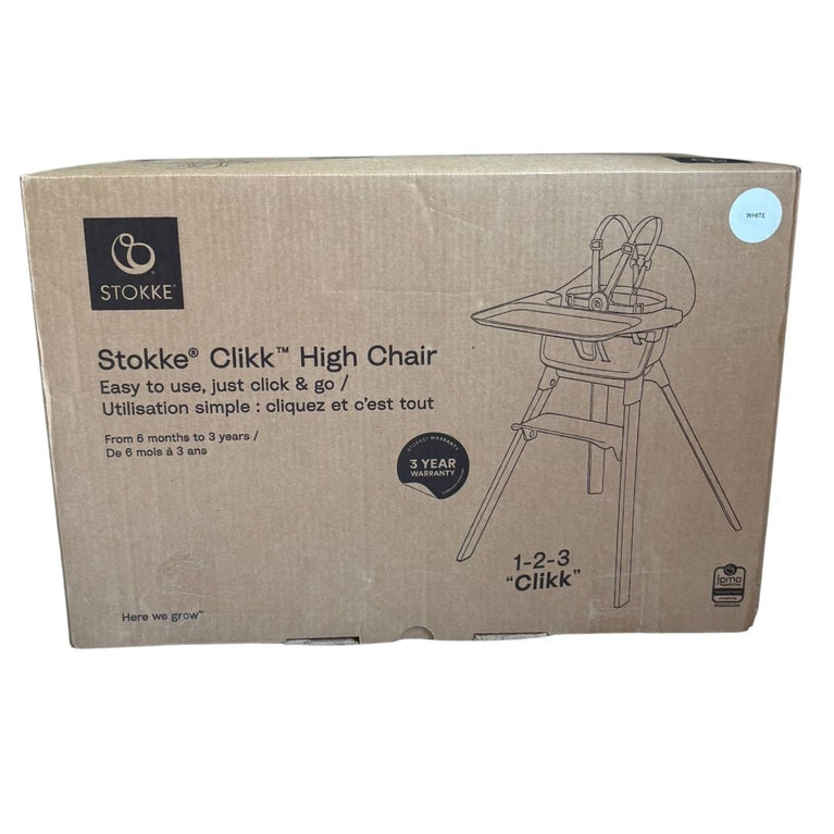 Stokke Clikk Highchair - White