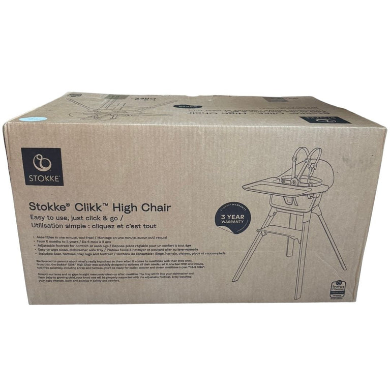 Stokke Clikk Highchair - White