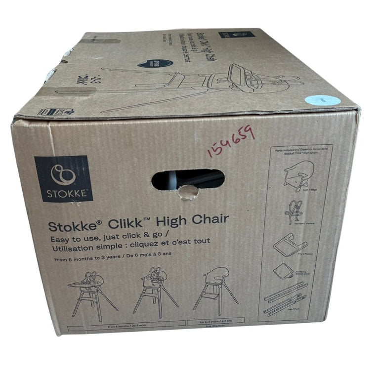 Stokke Clikk Highchair - White