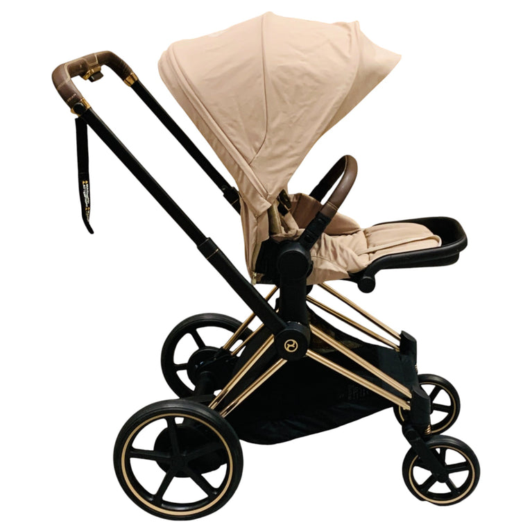 Cybex-Platinum-Priam-&-Lux-Carry-Cot-Cozy-Beige/Rose-Gold-1-3