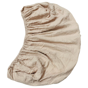Mushie-Extra-Soft-Muslin-Crib-Sheet-in-Fog-1-1
