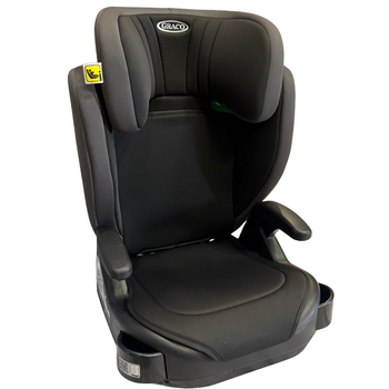 Graco Junior Maxi i-Size R129 Highback Booster Car Seat-Midnight Black