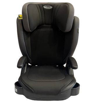 Graco Junior Maxi i-Size R129 Highback Booster Car Seat-Midnight Black