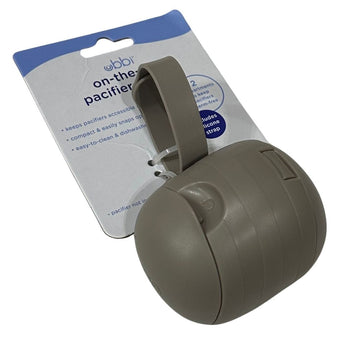 Ubbi On The Go Pacifier Holder - Grey