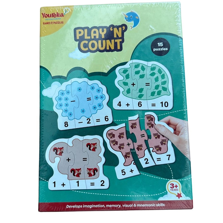 Hamleys Youreka Play N Count Puzzle
