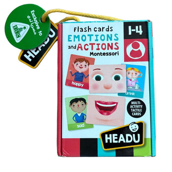 Headu Montessori - Flash Cards - Emotions and Actions