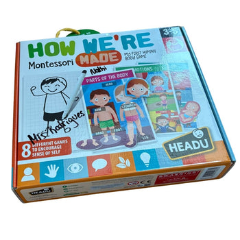 Headu Montessori - How We are Made - My First Game about the Human Body