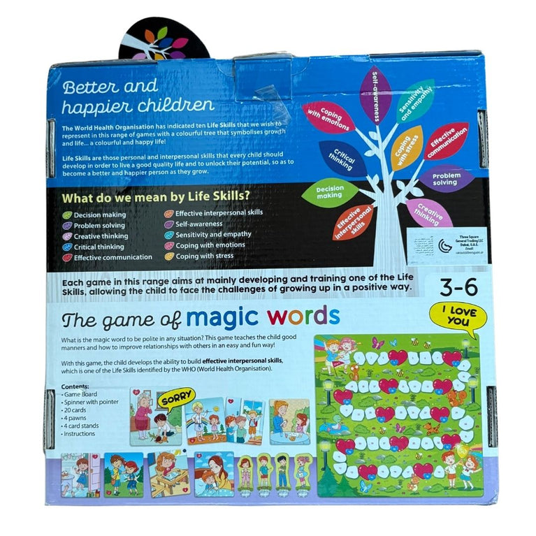 KidsLove Life Skills - The Game Of Magic Words