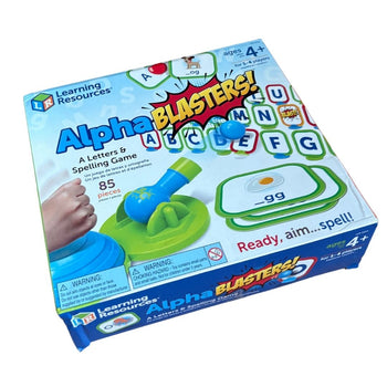 Learning Resources Alphablasters Letter & Spelling Game - 85 Pieces
