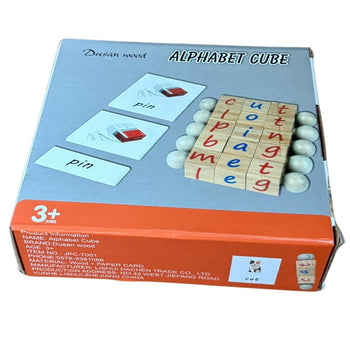 Montessori Phonetic Reading Blocks - Wooden