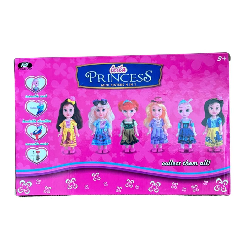 Power Joy 4 in 1 Leila Princess Mini Sisters